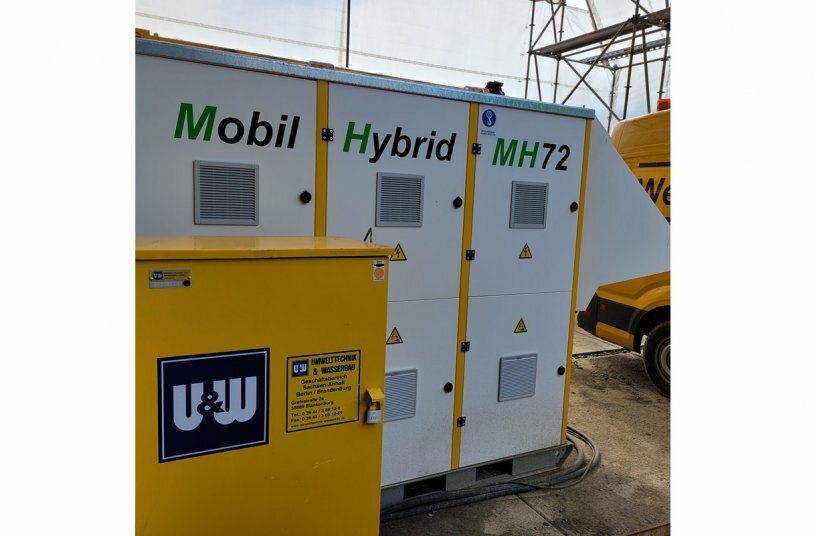 Sanierung der Vorsperre der Sösetalsperre zum Schutz gegen extreme Wetterereignisse<br>BILDQUELLE: MobilHybrid GmbH