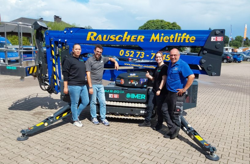 IM R 20 DA crawler work platform from IMER Access<br>IMAGE SOURCE: IMER International S.p.A.