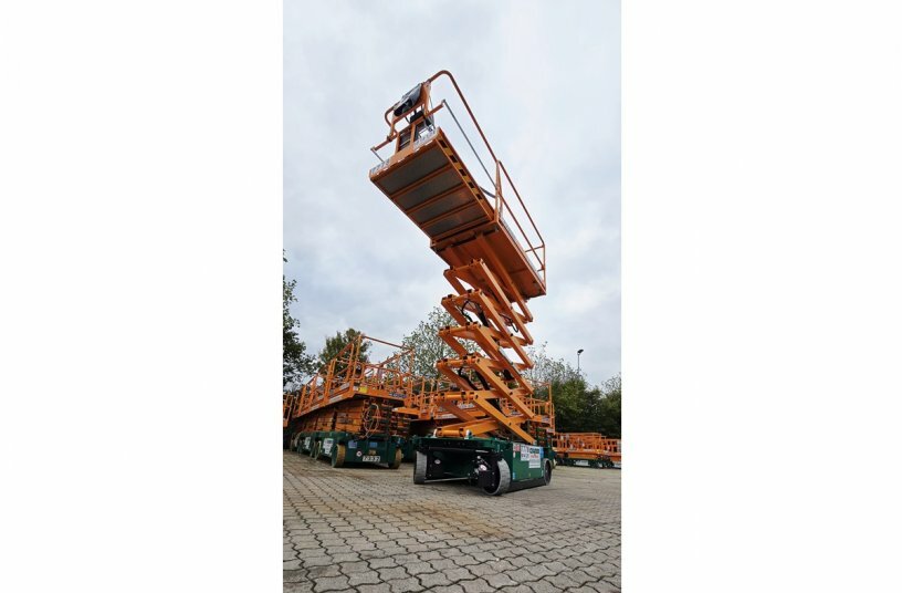 Cramer Arbeitsbühnen expands rental fleet with 22 new scissor lifts from IMER Access<br>IMAGE SOURCE: IMER Access