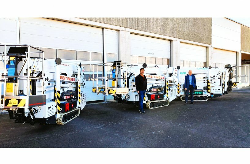 W. Reitinger GmbH adds a new manufacturer to its spider lift fleet with four units of the new 20 m R20 DA from IMER Access<br>IMAGE SOURCE: IMER Access