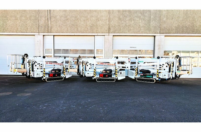 W. Reitinger GmbH adds a new manufacturer to its spider lift fleet with four units of the new 20 m R20 DA from IMER Access<br>IMAGE SOURCE: IMER Access