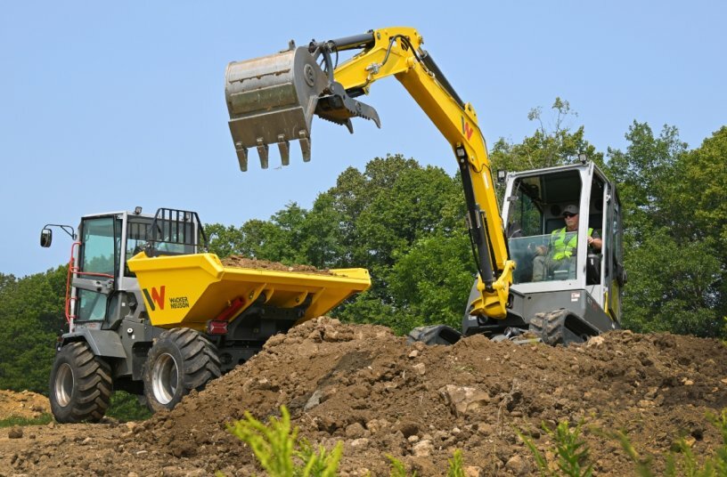 Wacker Neuson Launches New Compact Excavator Models Built in the USA<br>IMAGE SOURCE: Wacker Neuson