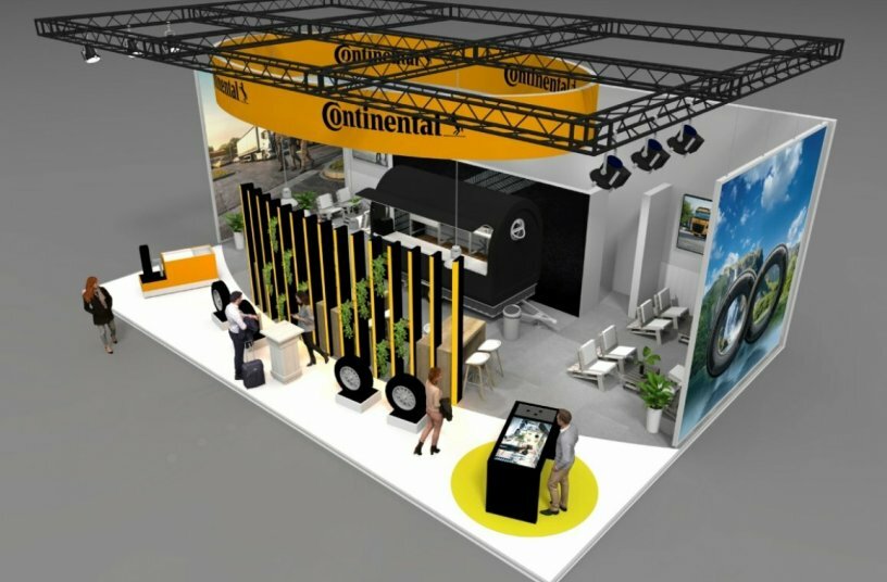 The Continental Tire stand at NUFAM 2025<br>IMAGE SOURCE: Continental