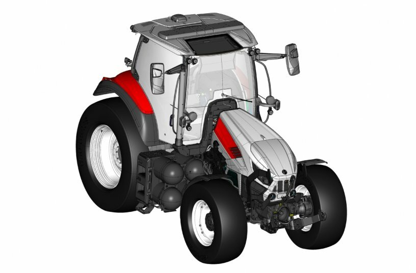 STEYR Tractor - New HYTRAC Research Project<br>IMAGE SOURCE: STEYR