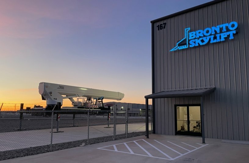 Bronto Skylift Service Center in USA<br>IMAGE SOURCE: Bronto Skylift