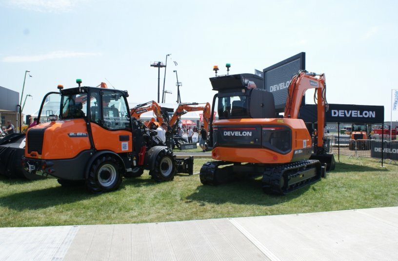 Develon on Plantworx 2023<br>IMAGE SOURCE: DIEU PR; DEVELON