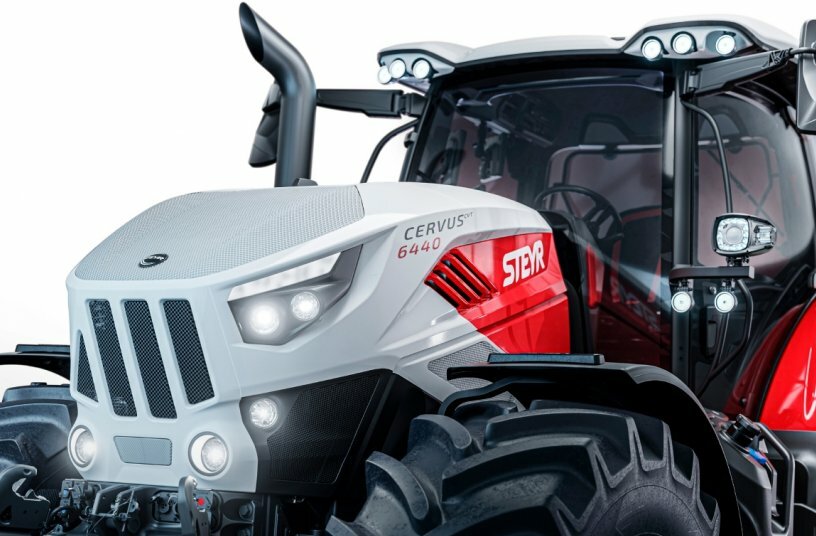STEYR design excellence recognised once more as Cervus CVT wins Red Dot Award<br>IMAGE SOURCE: STEYR