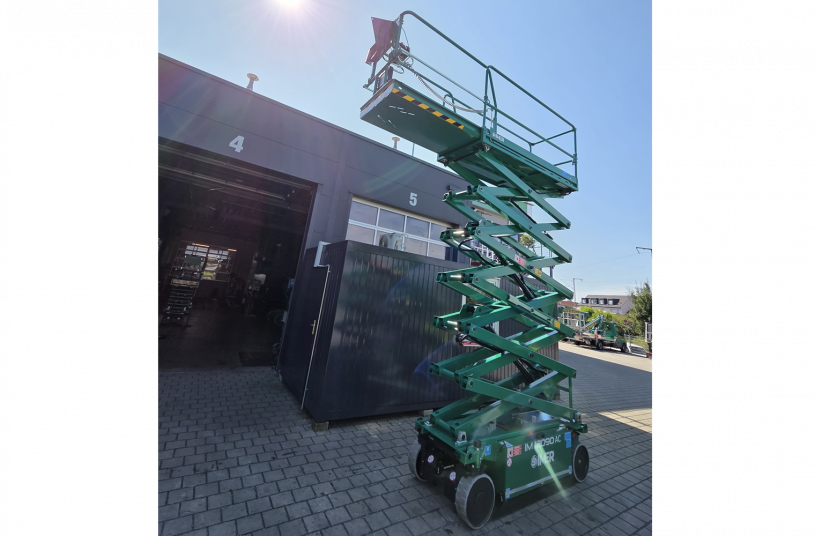 Nuremberg-based Stabel Lift expands rental fleet with innovative scissor lifts from IMER Access<br>IMAGE SOURCE: IMER International S.p.A.