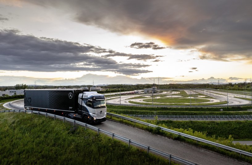 Daimler Trucks startet intensive Tests seines Brennstoffzellen-Lkw <br> Bildquelle: Daimler Truck AG