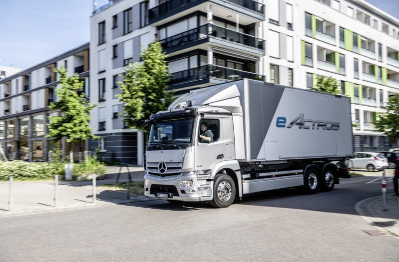 Mercedes-Benz eActros Weltpremiere 2021 <br> Bildquelle: Daimler Truck AG 