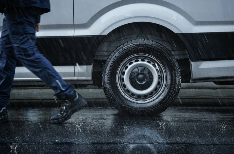 Continental hat den VanContact A/S Ultra speziell für die Bedürfnisse von Lieferdiensten und Handwerksbetrieben entwickelt.<br>BILDQUELLE: Continental
