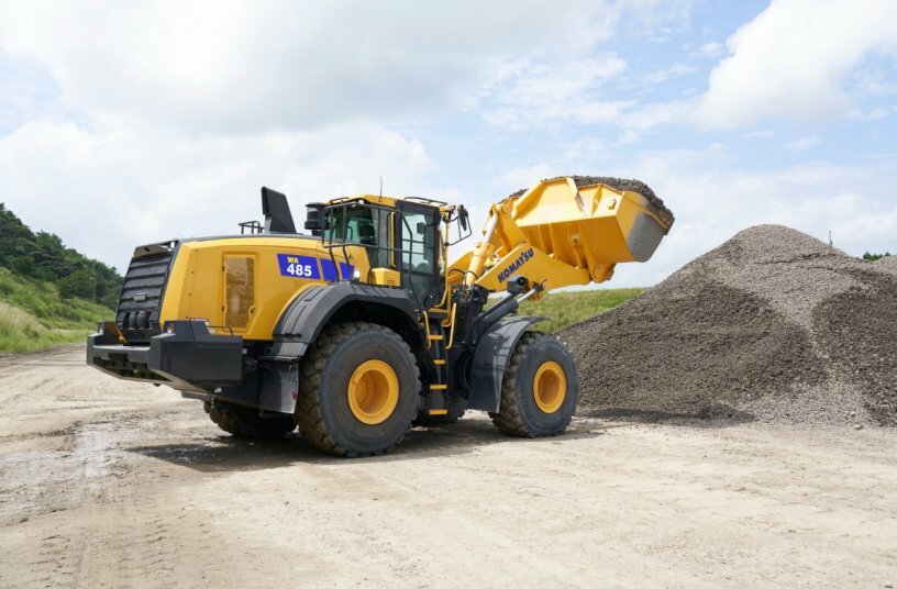 Komatsu WA485-11<br>BILDQUELLE: Komatsu