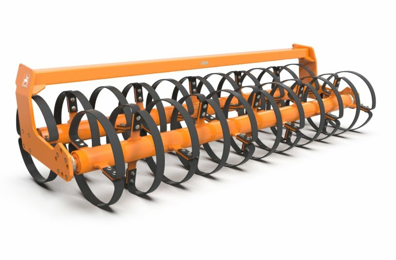 New AMAZONE DFW 580 double flex ring roller for mounted implements
