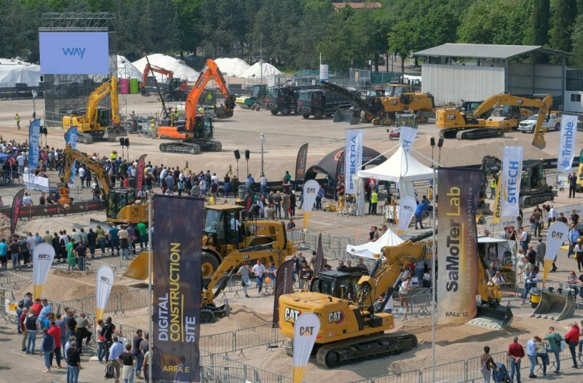 Construction machinery, Italian exports at 3.2 billion euros in 2025<br>IMAGE SOURCE: SaMoTer