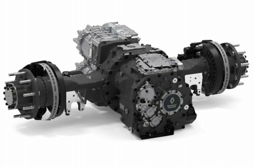 Renault Trucks e-axle<br>IMAGE SOURCE: Renault Trucks