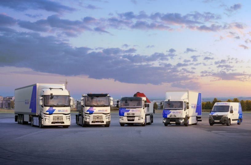 Renault Trucks E-Tech product range<br>IMAGE SOURCE: Renault Trucks Deutschland