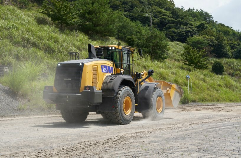 Komatsu WA485-11<br>BILDQUELLE: Komatsu