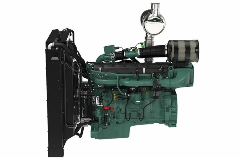 The new Volvo Penta G17 natural gas engine will be on display at CONEXPO.<br>IMAGE SOURCE: Volvo Penta