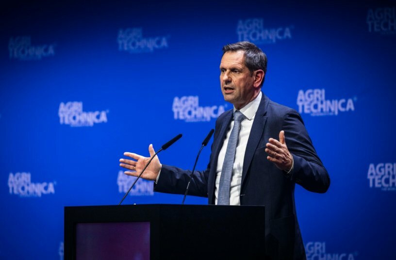 Weltleitmesse Agritechnica 2025 als zentrale Plattform für Innovation und Fortschritt feierlich eröffnet<br>BILDQUELLE: DLG e.V.