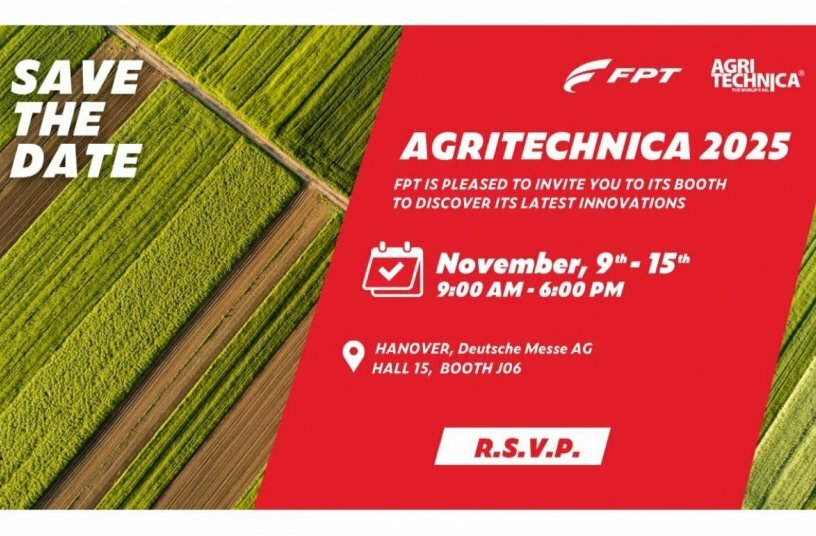 FPT Industrial auf der Agritechnica 2025<br>BILDQUELLE: FPT Industrial
