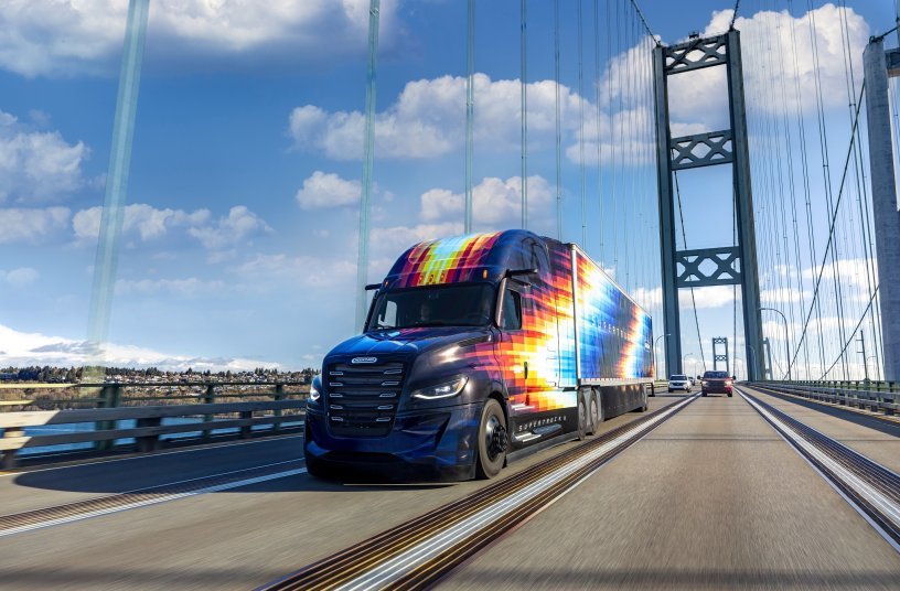 Taking efficiency to the next level: The Freightliner SuperTruck II<br>BILDQUELLE: Daimler Truck AG