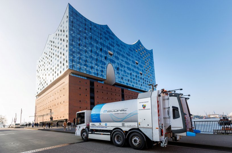 eEconic Stadtreinigung Hamburg<br>BILDQUELLE: Daimler Truck AG