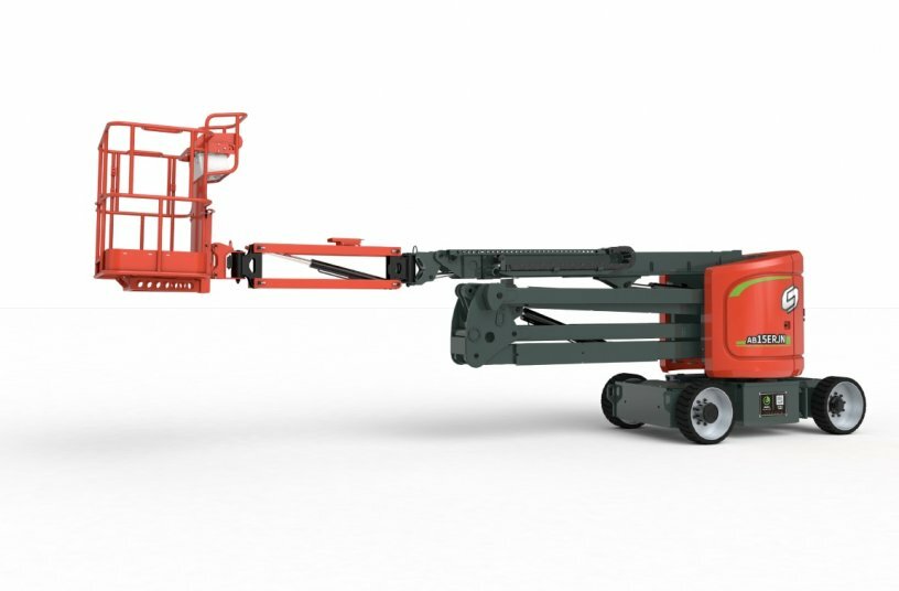 Sinoboom’s narrow articulating boom lifts optimized for rental deployment<br>IMAGE SOURCE: Sinoboom