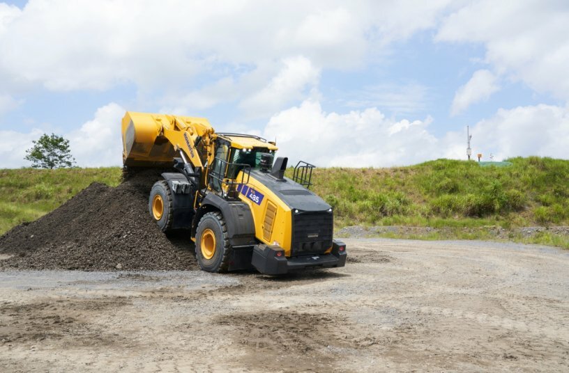 Komatsu WA485-11<br>BILDQUELLE: Komatsu