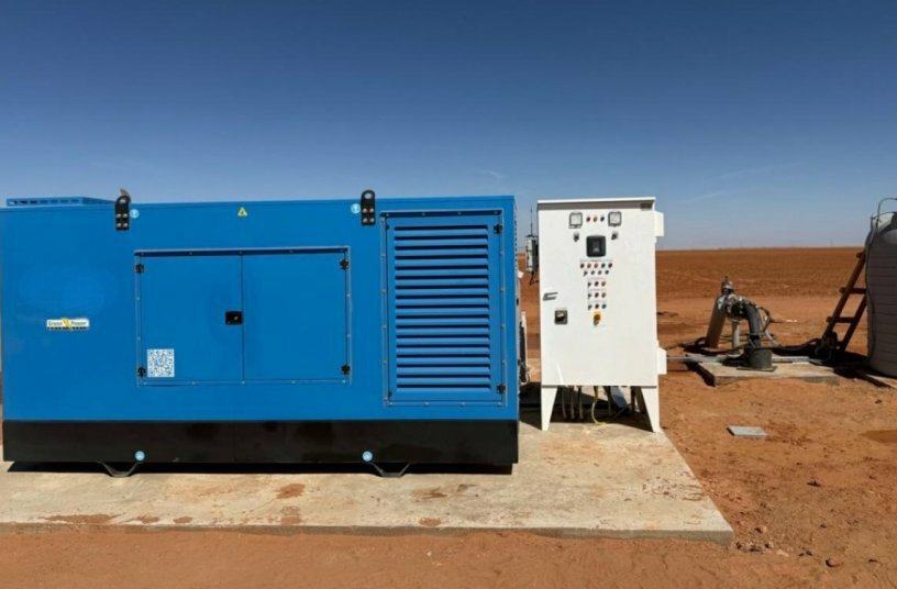 In Algerien im Einsatz befindliche Stromaggregate<br>BILDQUELLE: FPT Industrial S.p.A.