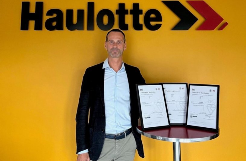 Haulotte France & Shanghai obtain triple ISO certification<br>IMAGE SOURCE: Haulotte Group