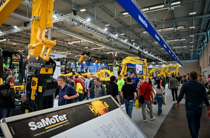 Construction machinery, Italian exports at 3.2 billion euros in 2025<br>IMAGE SOURCE: SaMoTer
