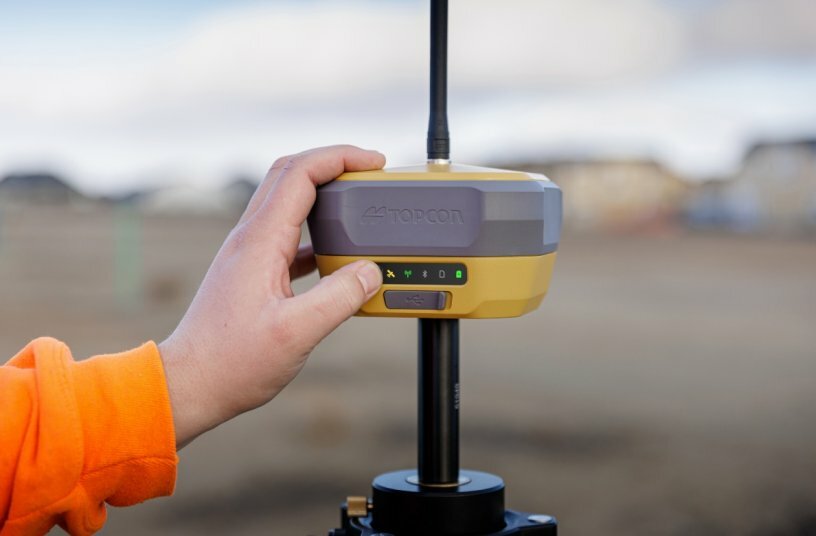 Topcon stellt den neuen HiPer XR GNSS-Empfänger für hohe Genauigkeit und Zuverlässigkeit vor<br>BILDQUELLE: Topcon