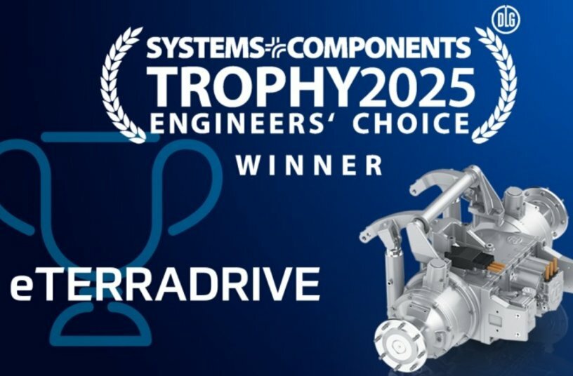 SYSTEMS & COMPONENTS Trophy 2025 winner: ZF eTERRADRIVE<br>IMAGE SOURCE: ZF Friedrichshafen AG