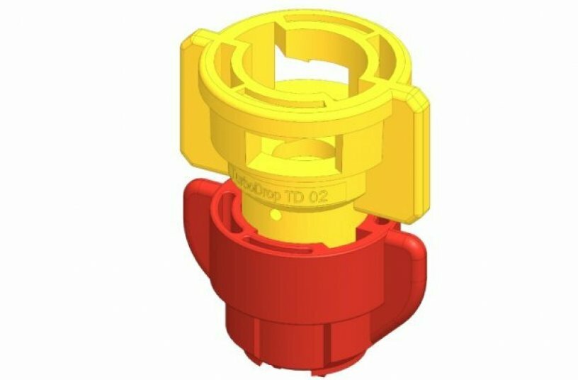 80° nozzles achieve significantly better crop penetration<br>IMAGE SOURCE: agrotop