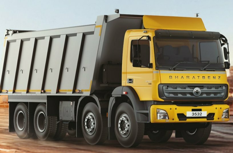 BharatBenz HX 3532<br>IMAGE SOURCE: Daimler Truck AG