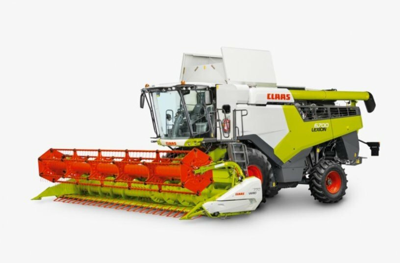 Claas Lexion 6700<br>IMAGE SOURCE: Claas