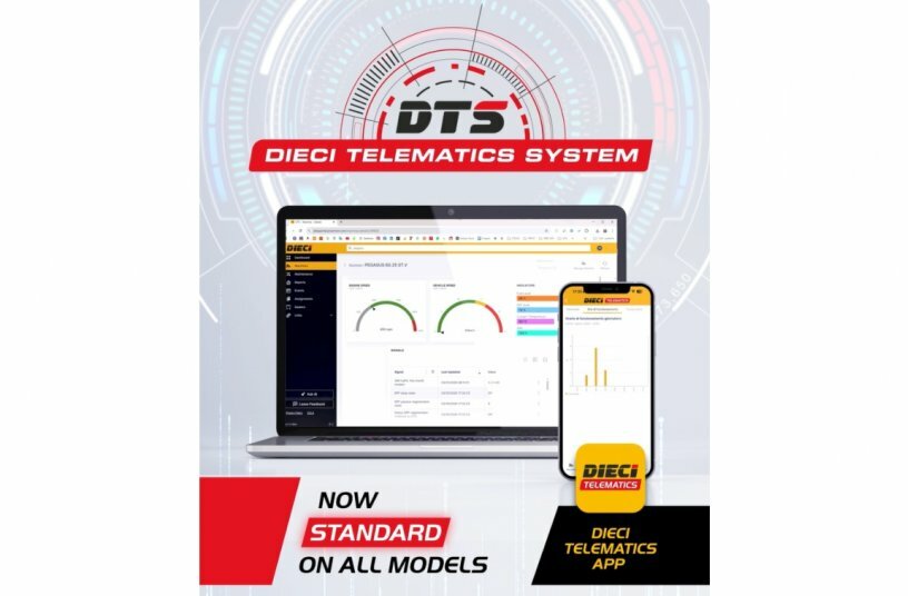 DIECI’s new solutions at SaMoTer 2026: The new Pegasus 50.18 makes its debut and DTS connectivity becomes standard<br>IMAGE SOURCE: DIECI S.r.l.