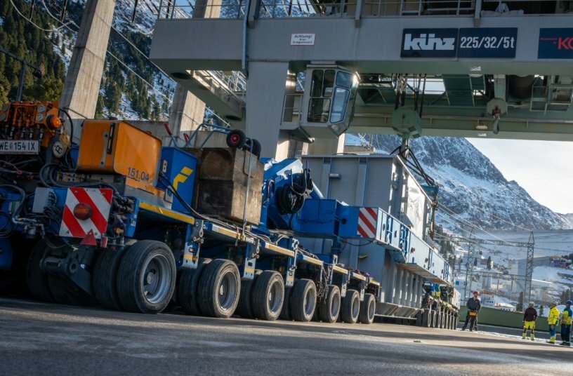 Sicher am Ziel dank Goldhofer FT SERIES und ADDRIVE<br>BILDQUELLE: © Markus Völter