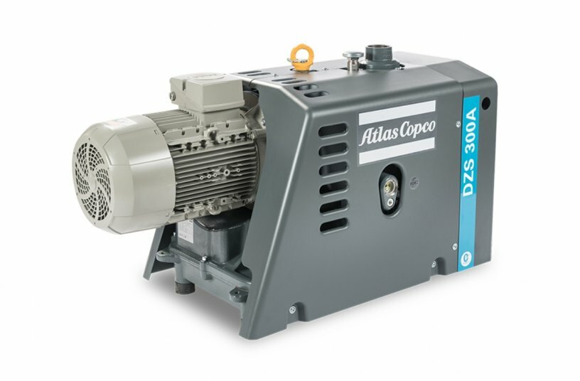 DZS 300 A - Next-generation Fixed Speed Dry Claw Vacuum Pump<br>IMAGE SOURCE: Atlas Copco Vacuum Technique