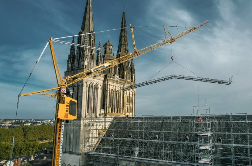 The construction work is expected to take 14 months.<br>IMAGE SOURCE: Liebherr-Werk Biberach GmbH