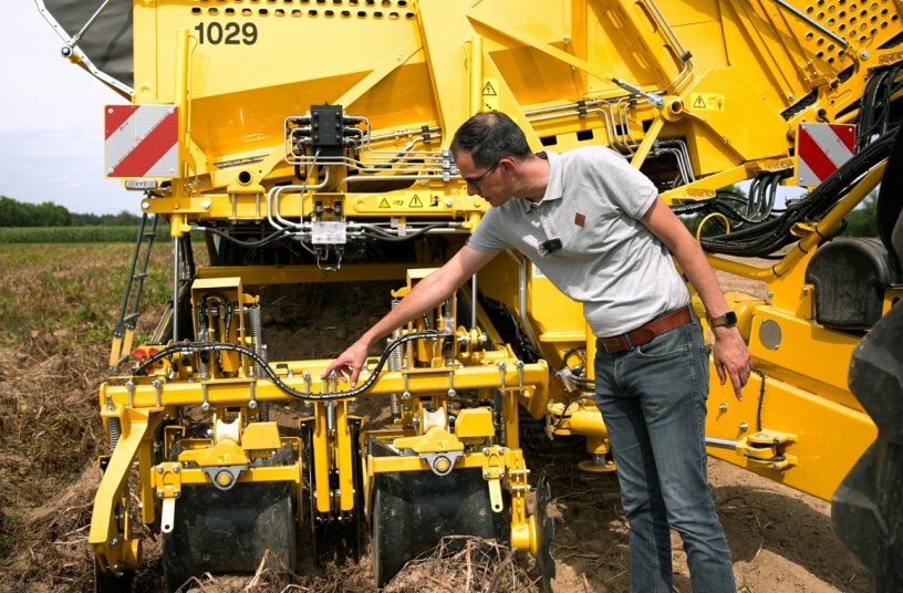 ROPA Keiler 2 RK22 damper mount, damper drums, disc harrow<br>IMAGE SOURCE: ROPA Fahrzeug- und Maschinenbau GmbH