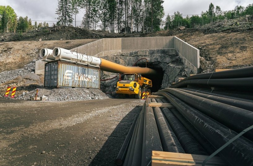 LNS in Norway becomes world’s first to deploy Volvo A30 Electric at hydropower project<br>IMAGE SOURCE: Volvo Construction Equipment