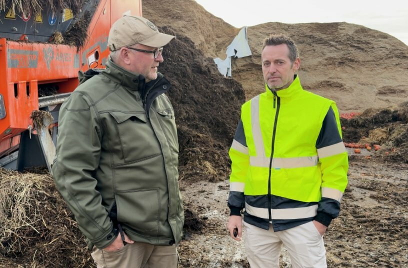 Zwei, die es auf einen Versuch ankommen ließen und nicht enttäuscht wurden: Markus Wipperfürth und Sven Brookshaw (von links).<br>BILDQUELLE: Moerschen Mobile Aufbereitung GmbH