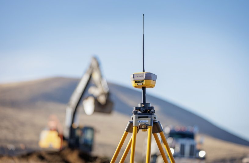Topcon stellt den neuen HiPer XR GNSS-Empfänger für hohe Genauigkeit und Zuverlässigkeit vor<br>BILDQUELLE: Topcon