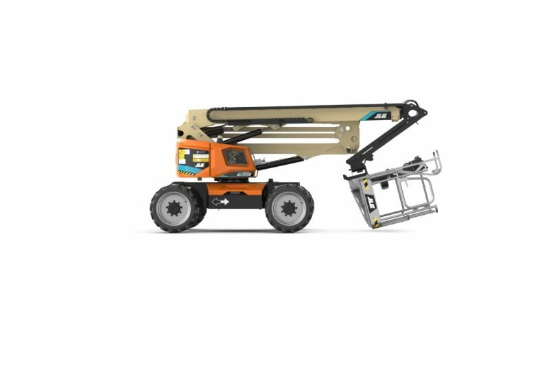 JLG EC450AJ Compact Seitenansicht freigestellt<br>BILDQUELLE: JLG