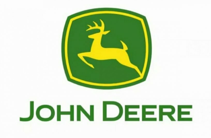 John Deere logo<br>IMAGE SOURCE: John Deere
