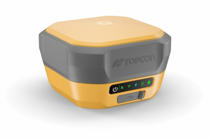 Topcon stellt den neuen HiPer XR GNSS-Empfänger für hohe Genauigkeit und Zuverlässigkeit vor<br>BILDQUELLE: Topcon