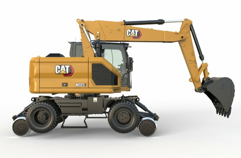 Caterpillar M323 rendering<br>IMAGE SOURCE: Caterpillar