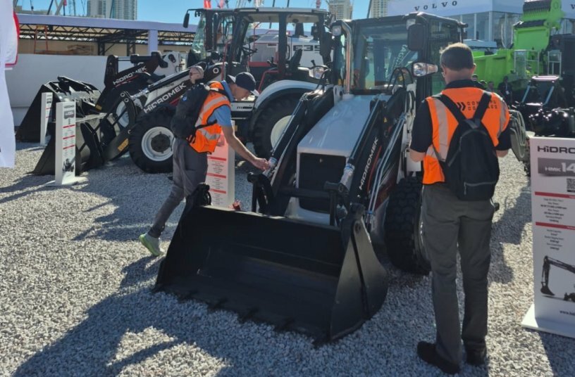 HİDROMEK brought its innovative solutions to the American market<br>IMAGE SOURCE: HİDROMEK