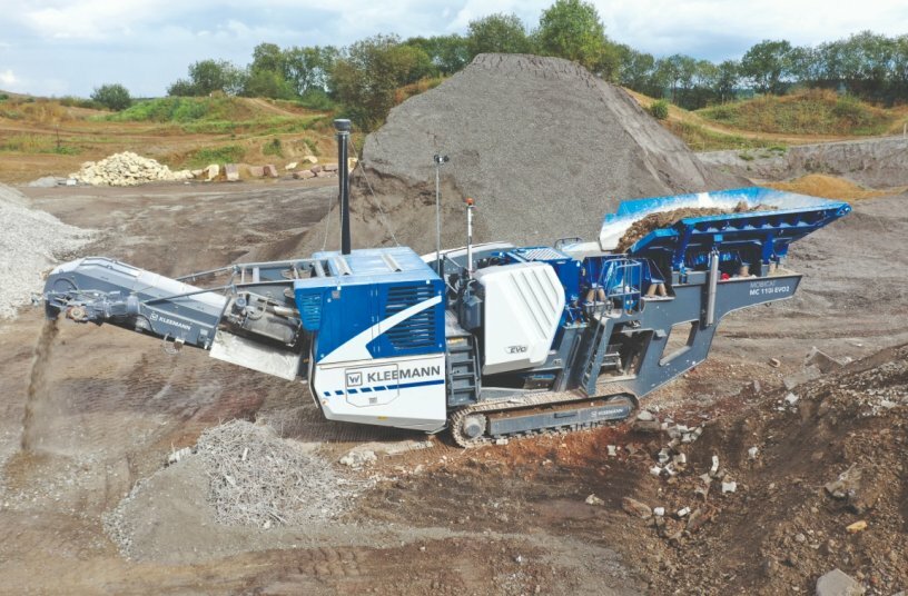 The MOBICAT MC 110 EVO2 plant from Kleemann is the ideal choice for pre-crushing almost all kinds of quarried stone and a wide range of recycling tasks.<br>IMAGE SOURCE: WIRTGEN GROUP